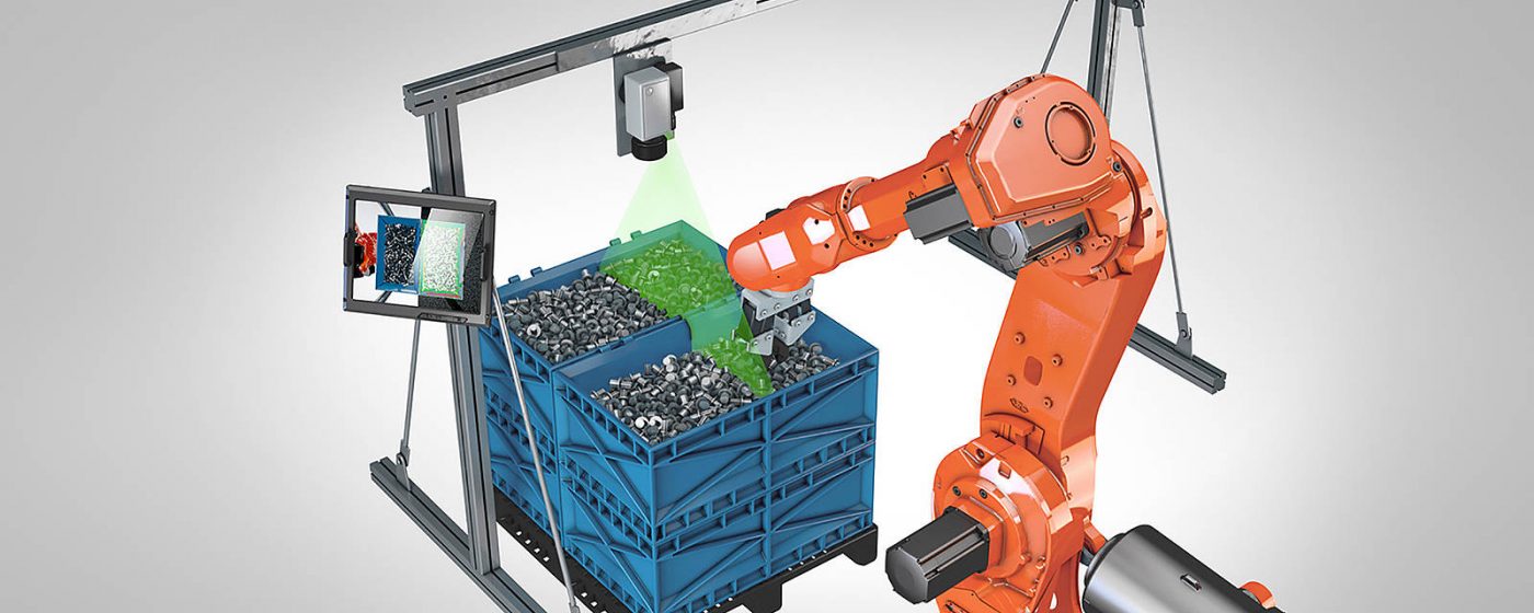 Ứng dụng robot và vision trong Bin Picking